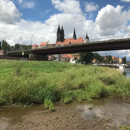 Apartment At Old Town Bridge Altstadt, Elbestrand, Fahrradweg, Schiffsanleger Meissen