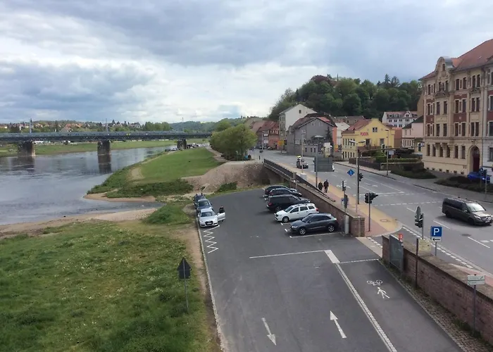 Apartment At Old Town Bridge Altstadt, Elbestrand, Fahrradweg, Schiffsanleger *